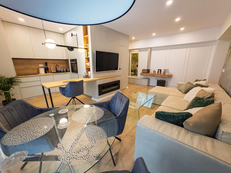 Aviatiei- Barbu Vacarescu, 3 camere mobilat/utilat lux, Comision 0%