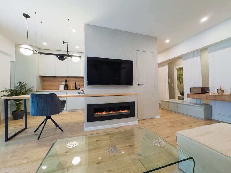 Aviatiei- Barbu Vacarescu, 3 camere mobilat/utilat lux, Comision 0%