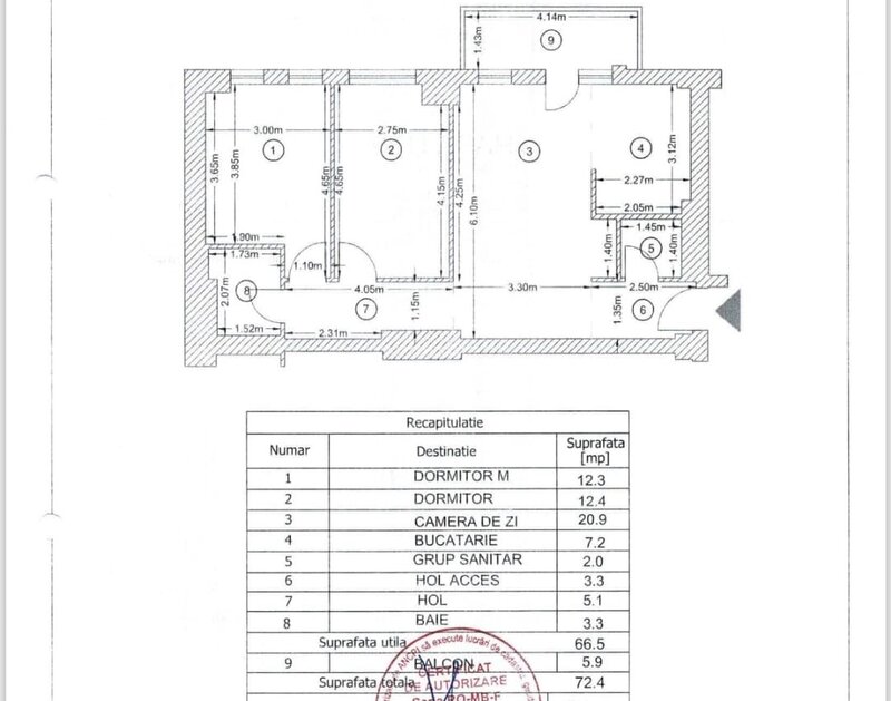 Aviatiei- Barbu Vacarescu, 3 camere mobilat/utilat lux, Comision 0%